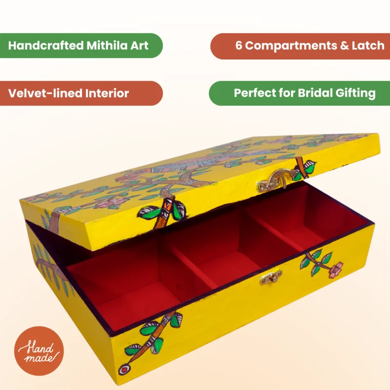 6 Compartment Bridal Gift Box