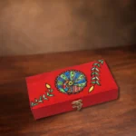 madhubani dancing peacock decorative gift box
