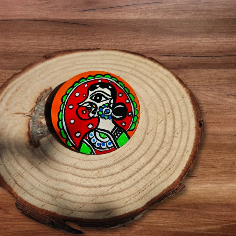 madhubani ladkiwale brooch