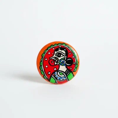 madhubani ladkiwale brooch for wedding guests