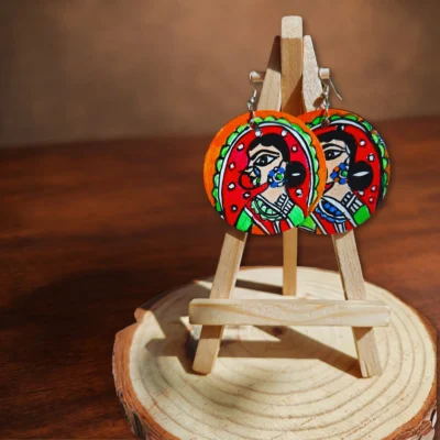 madhubani ladkiwale earrings for weddings