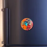 madhubani shiv parvati magnet