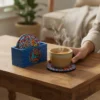vibrant coaster set for home decor