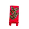 madhubani handpainted phone stand for desk