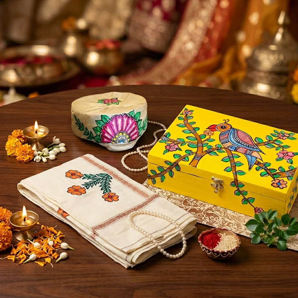 mithila wedding items