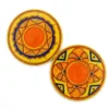 madhubani art festive tealight holder set of 2