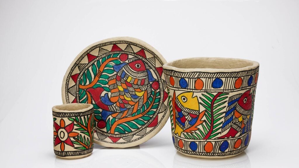 paper mache crafts of mithila