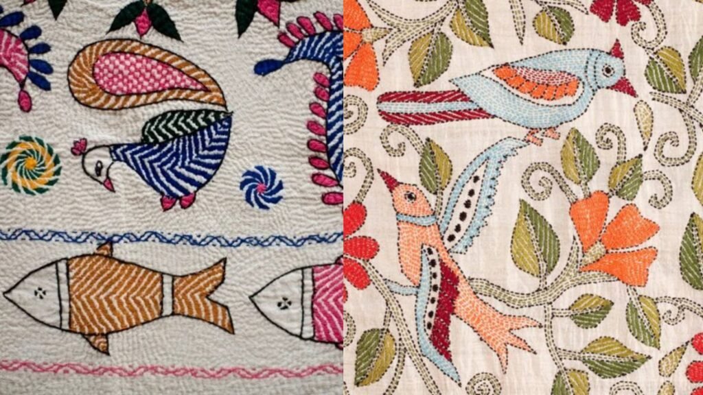 sujani embroidery of mithila