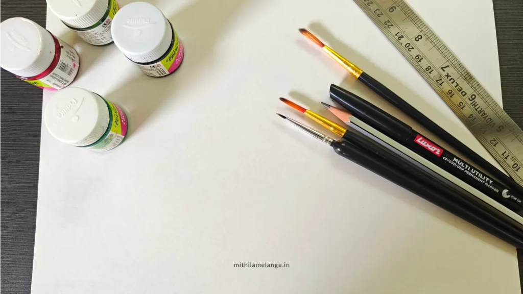 what you need to learn madhubani painting at home