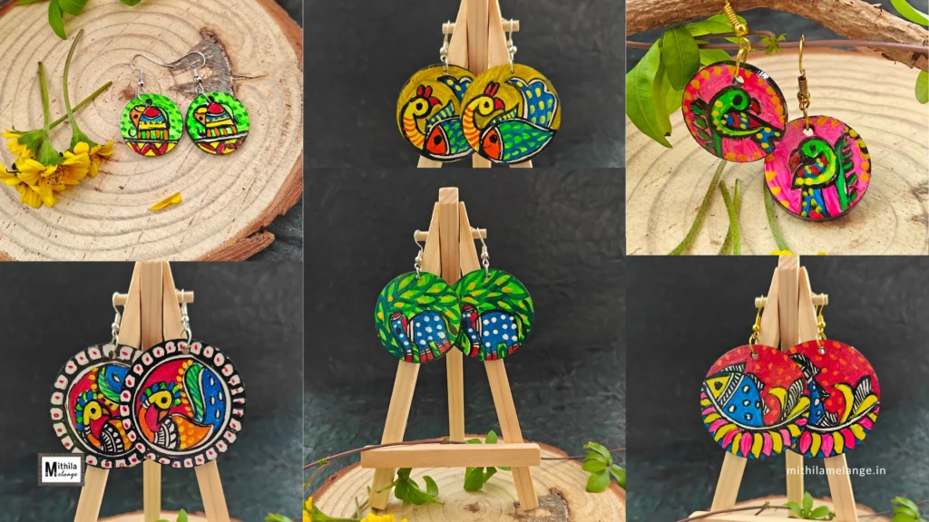 madhubani earrings