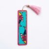 madhubani half fish bookmark