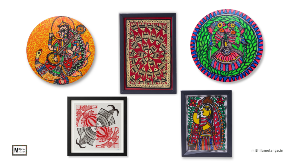 madhubani paintings & wall art