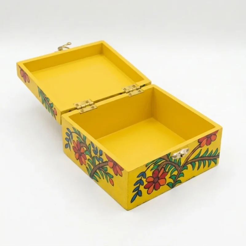 madhubani bird box opened