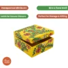 madhubani bird with flowers box for multipurpose use