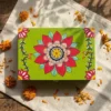 madhubani lotus design mandala bangle box